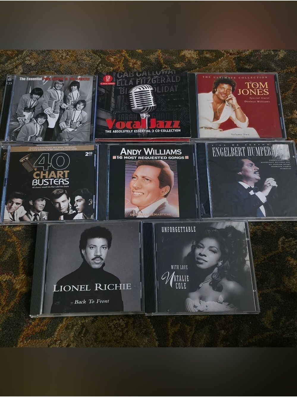 4/$67 Deal! Vintage Music CD Lot - Swooners And Crooners Set
